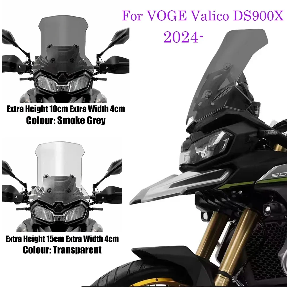 For VOGE Valico DSX 900 900DSX Motorcycle Heightening Windshield  Modification Accessories DS900X