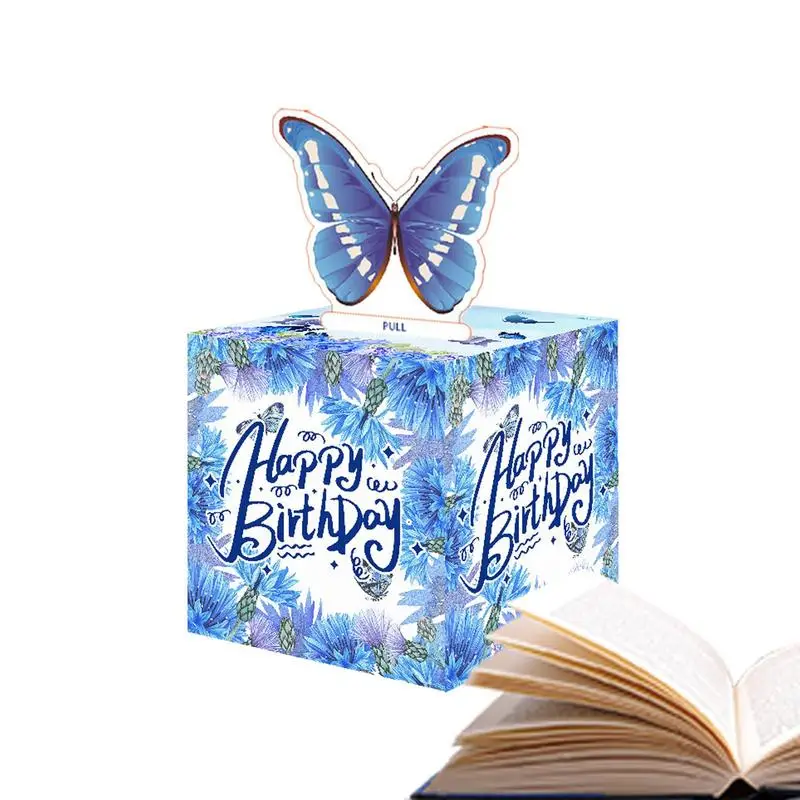 Birthday Money Box For Cash Money Roll Box With Pull Out Card Cash Storage Box For Kids Adults A Fun Way To Give Cash