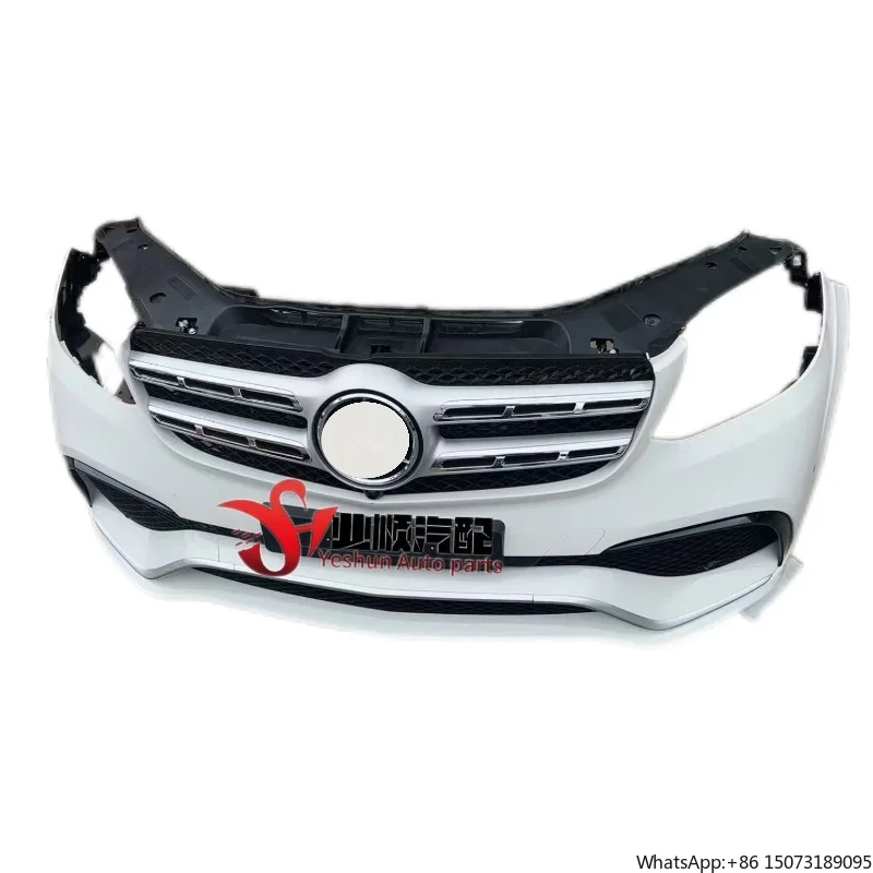 

Factory Direct Sales W166 GLS63 Bumper Body Kit Grille Radiator LED Headlights Fenders for -Car Bumper