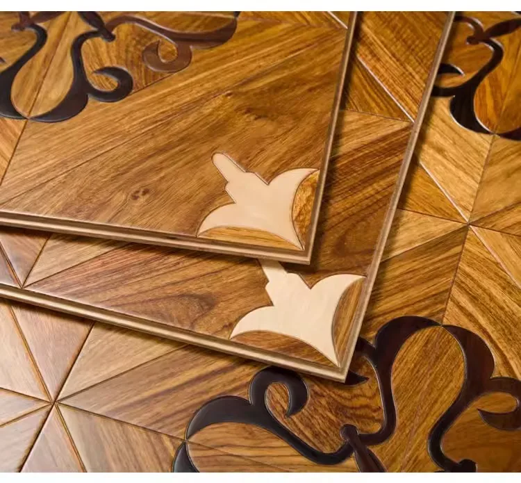 Parquet multistrato pavimento in legno massello sfondo muro casa art parquet Ya Huali pavimento in parquet quadrato