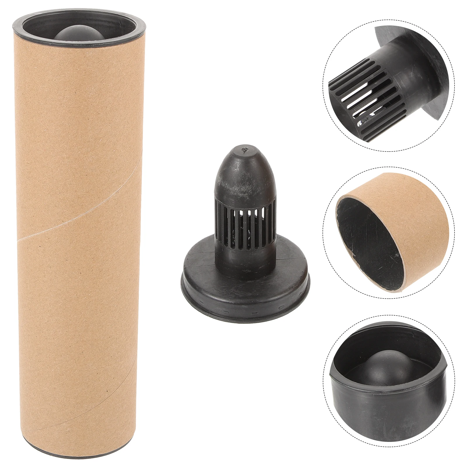 Smoker Badminton Shuttle Cock Humidifier Birdies Light Brown Pvc for Shuttlecocks