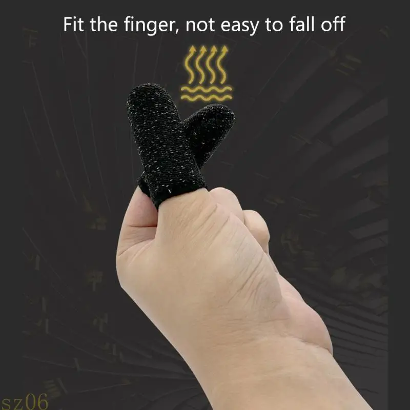 

Q2Q4 10pcs AntiCut Finger Gloves Cut Proof Finger Sleeves For Enhanced During Home Gardening And DIY Projects