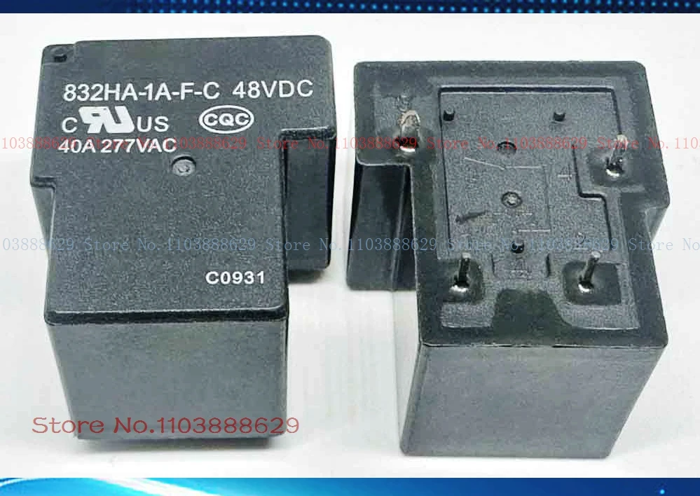 40А 832HA-1A-F-C 48В постоянного тока T90-1A-4P