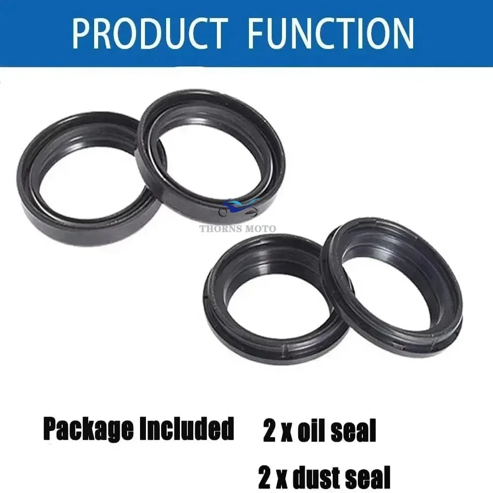 Absorber Front Fork Dust Oil Seal For Kawasaki 305 LTD KZ400 KZ440 KZ 400 440 KLX140 KLX 140 BN125 KX65 KZ305 CSR KZ Eliminator