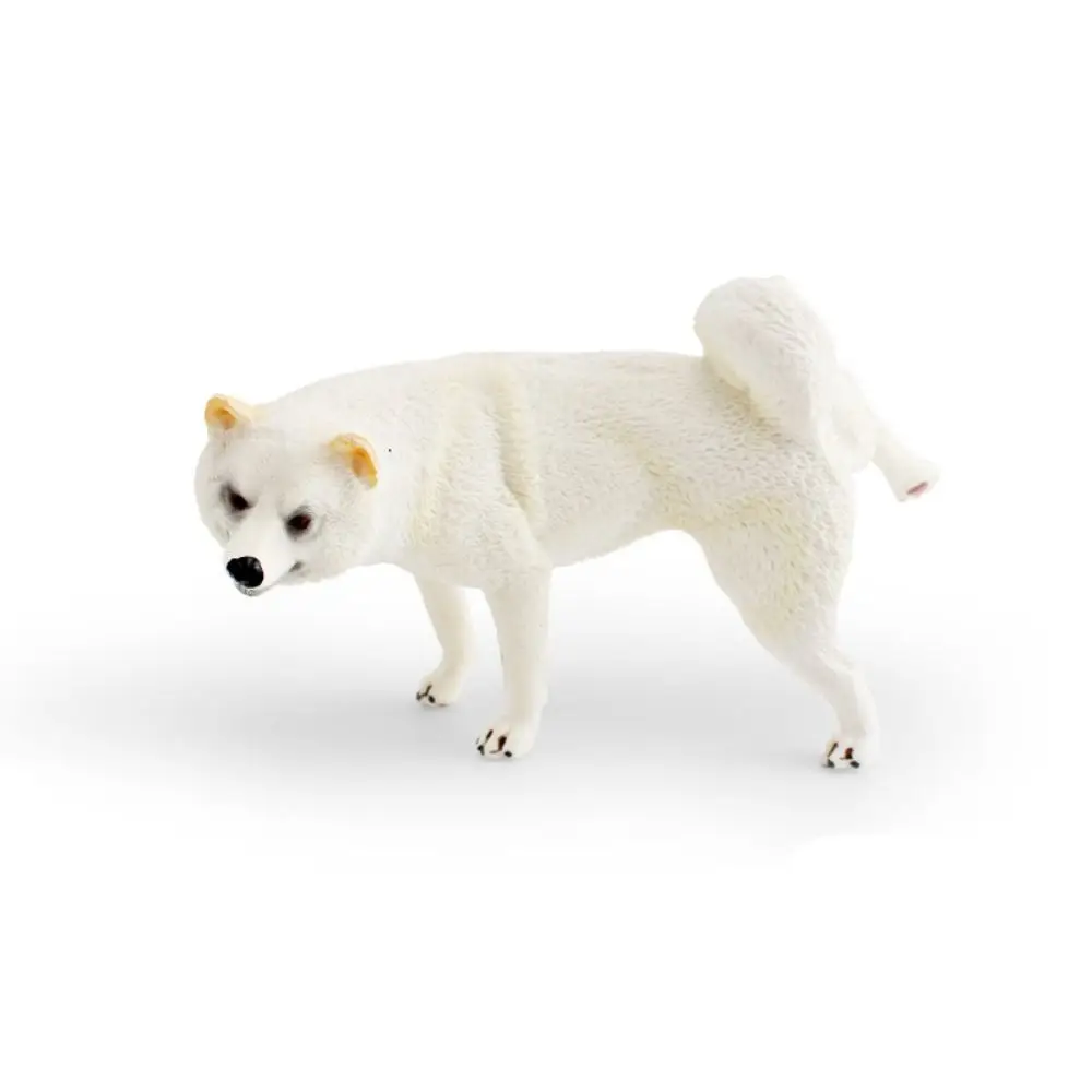 Realistic Shiba Inu Figurine Simulation Pug Dog Animal Model Educational Miniature Japan Shiba Inu Figure