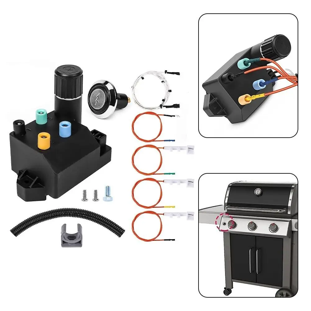 

Set Grill Ignitor Kit Accessories For BBQ Parties Grill Spare Parts SE-310 SE-315 CE-310 Easy Installation New