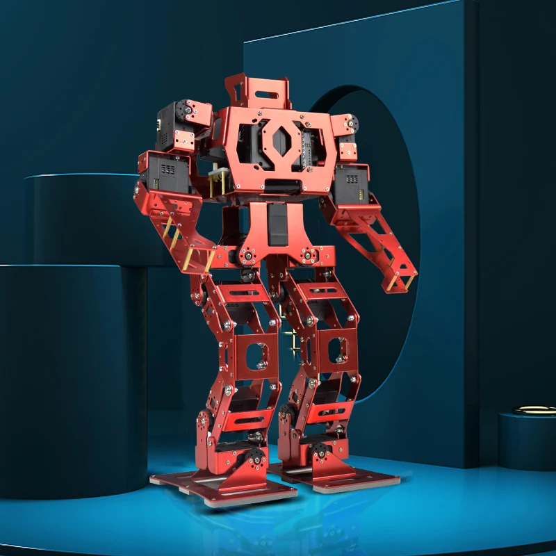 Multi-Degree-Of-Freedom Educational Robot Toy Programmable Humanoid Fighting Robot Set for Kids' Learning