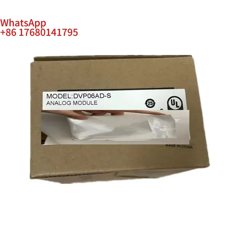 100% New DVP06AD-S Analog Input/output Extension Module