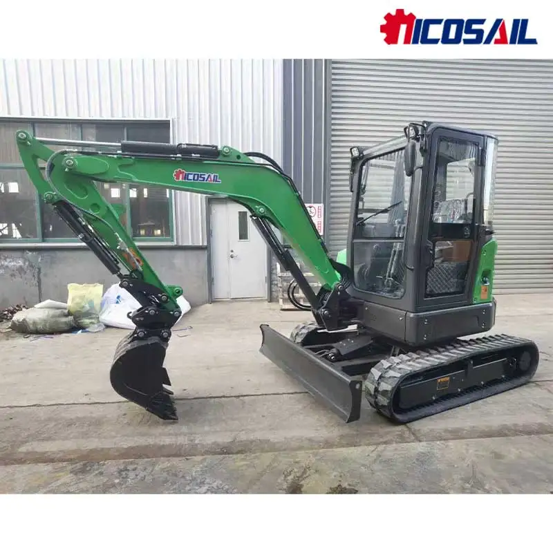4ton Mini Excavator -  EUR5 Approved for Rough Terrain Construction & Orchard Development Work