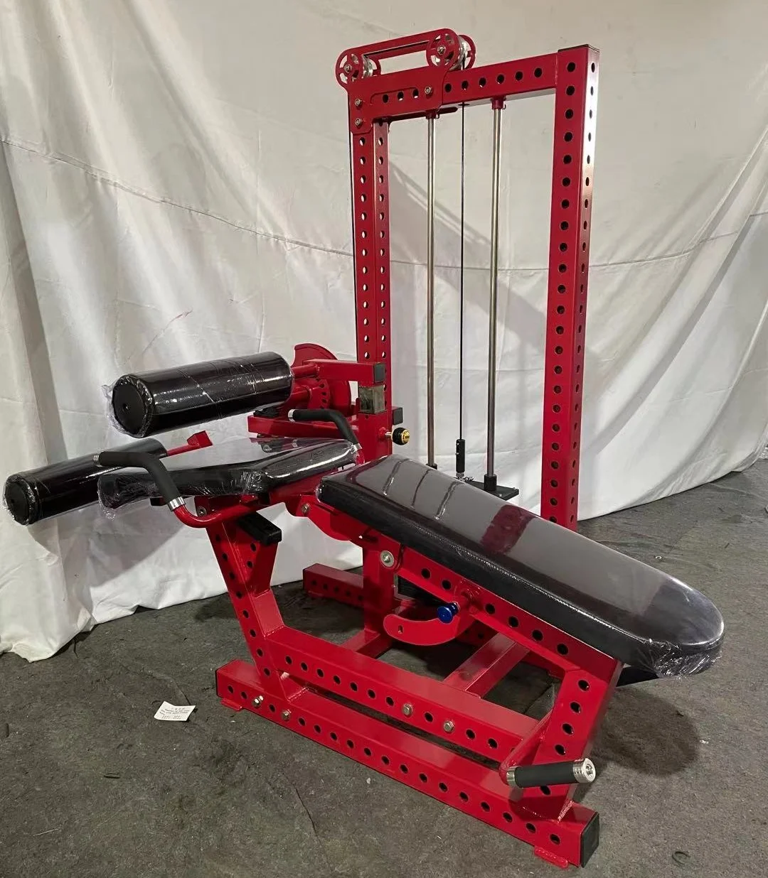 Adjustable 3-in-1 Leg Extension Seated Curl and Lying Curl Machine for Professional Commercial Gym Fitness Bodybuilding Training