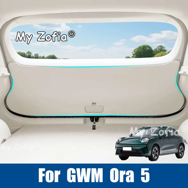 Car Rear Tailgate Anti-Scratch Protector Sticker Auto Trunk Gate Guard Anti-Scratch Accessories For GWM Ora 5 2025 2026 2027