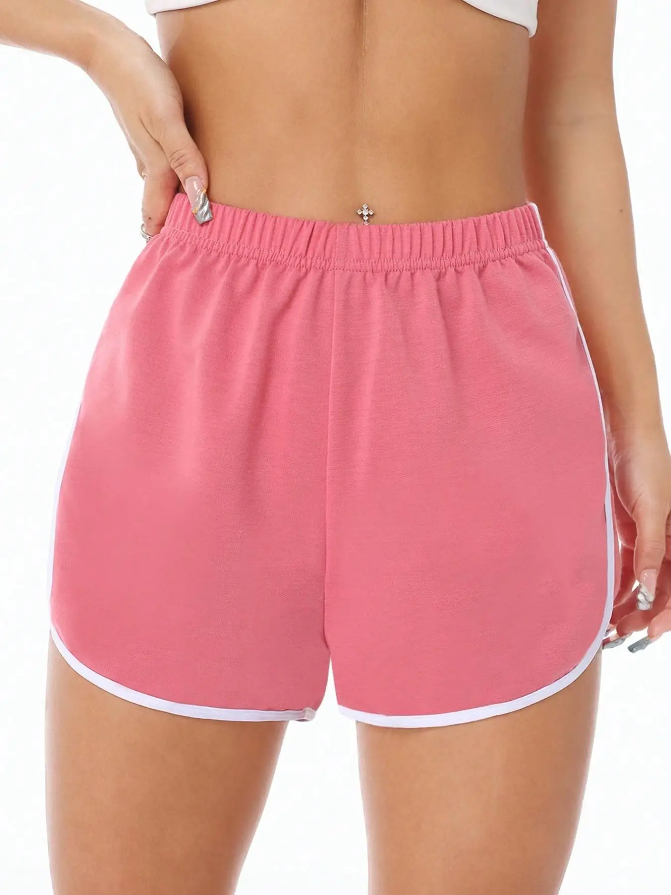 Women's Cotton Shorts Vintage Dolphin Short Pants Sexy Lounge Workout Bike Shorts Streetwear Yoga Summer Sport Hiking Wea