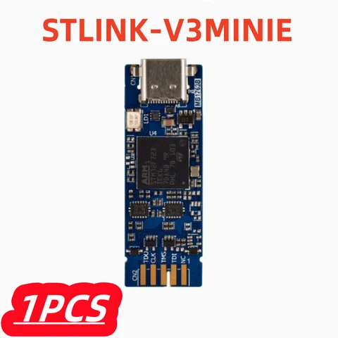 1 Pçs/lote STLINK-V3MINIE STLINK-V3 compacto autônomo depurador e programador em circuito para STM32 mini sonda STLINK V3MINI