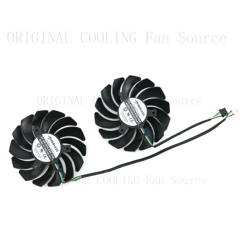 H  Cooling Fan For MSI GeForce RTX2060 RTX2060S GAMING Z/X Graphics Card Spare part