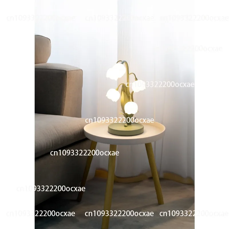 

Bedside Night Light, Lily of The Valley Table Lamp, Nordic Minimalist, Popular Decorative Flower Atmosphere Lamp