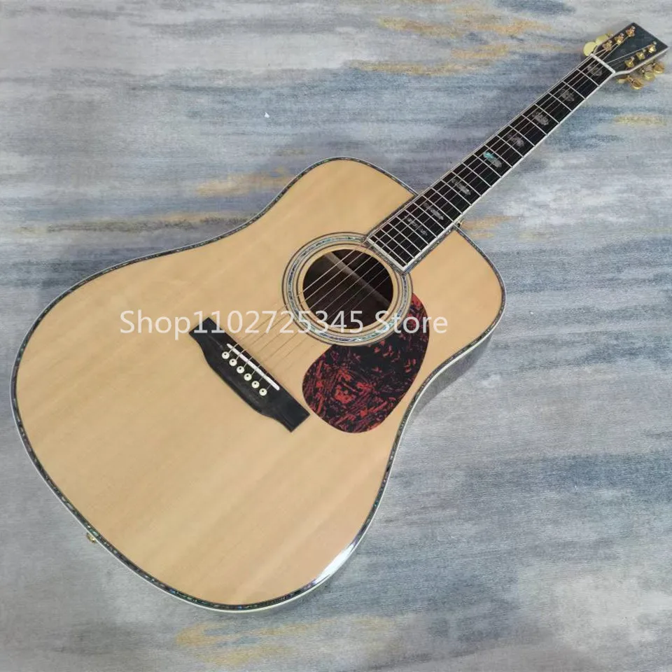 D45 Rosewood Fingerboard, Acoustic Guitar, Rosewood Fingerboard, Side Back, Free Shipping