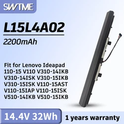 L15L4A02 L15S4E02 Laptop Battery for Lenovo IdeaPad V110 V110-15ISK V110-15IAP V310-14ISK V310-15ISK V510-14IKB V510-15IKB