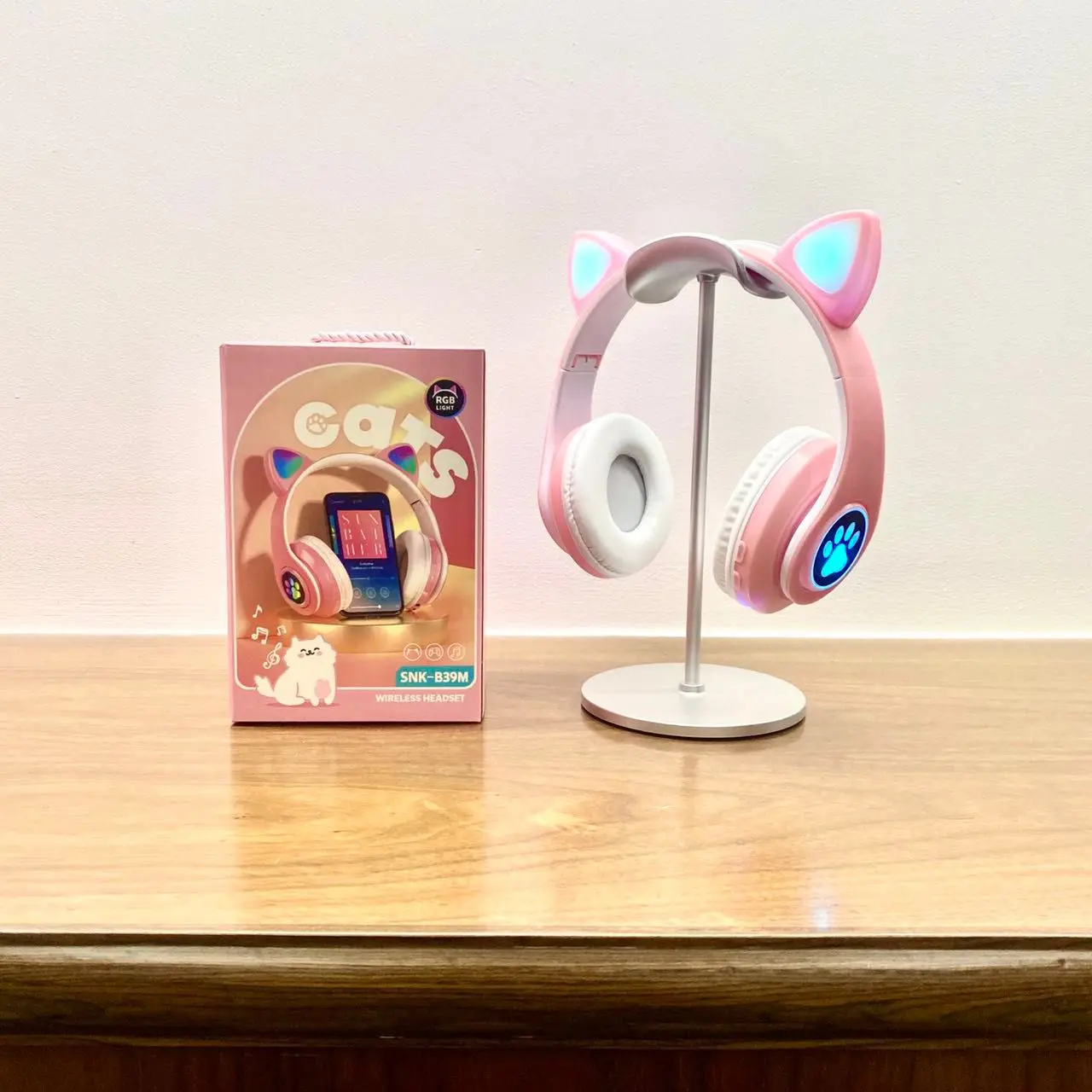 ZECAA Nowe Bezprzewodowe Słuchawki Bluetooth ANC z Basem 5.4 Nauszne Sportowe Słuchawki HiFi z Redukcją Szumów do Gier