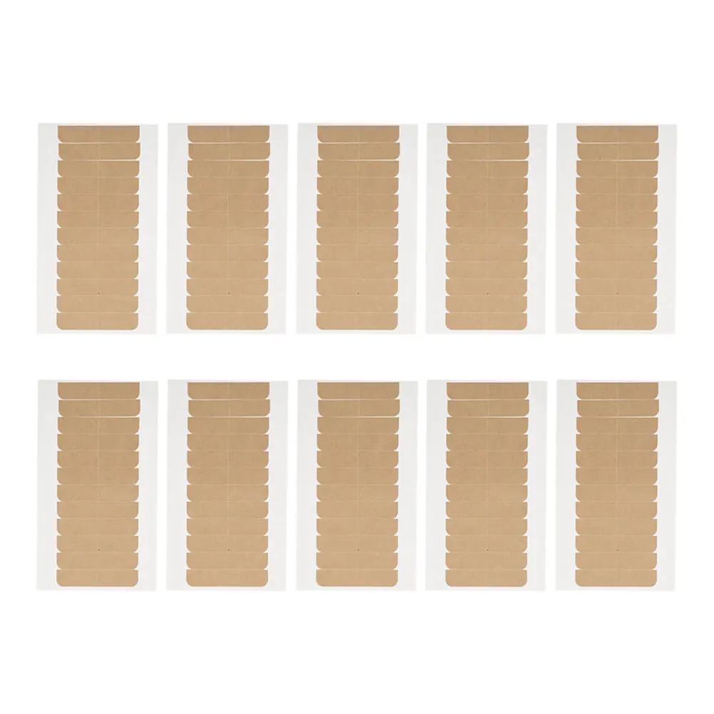 

10Pcs Hair Extension Tape Double Sided Invisible Replacement Tabs for Lace Wigs Hairpieces Secure Hold Comfortable Adhesive Tape
