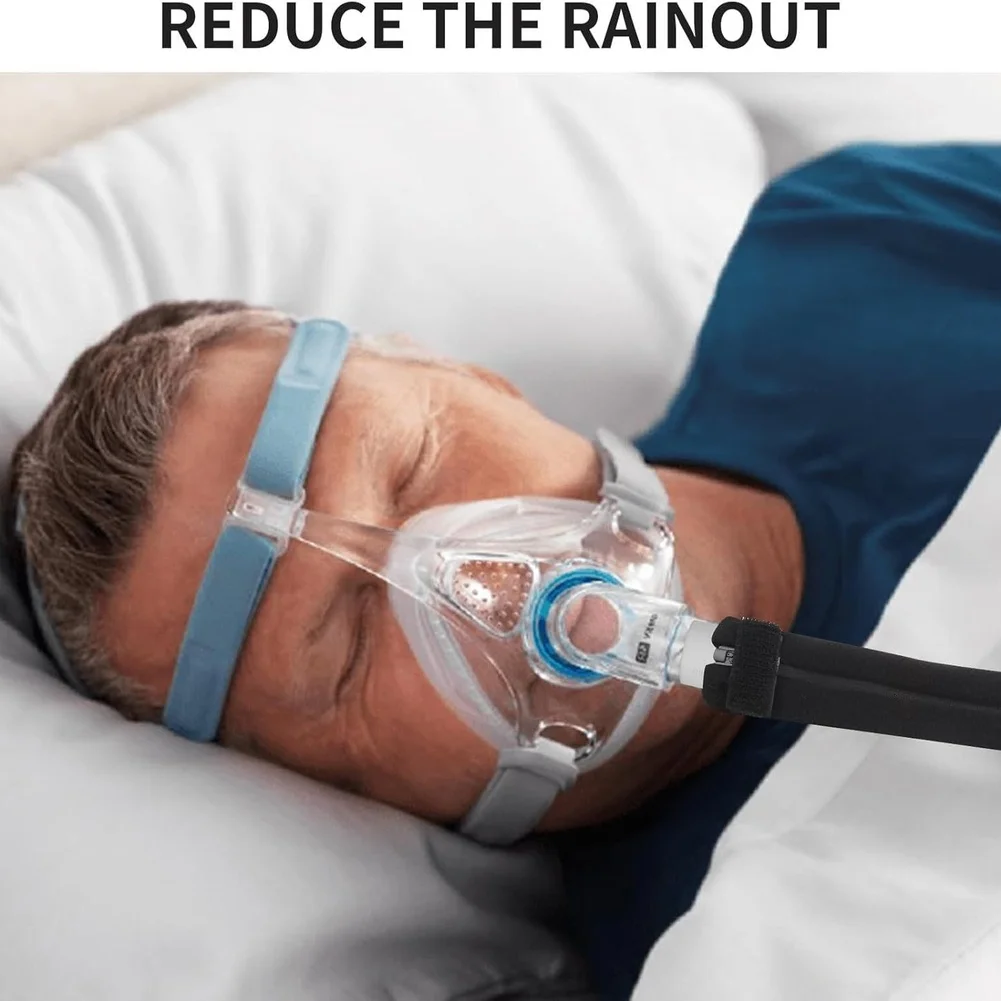 6.6 Feet for cpap Hose Sleeve for Condensation Control Made from for washable Polyamide Fiber with Secure Closure System