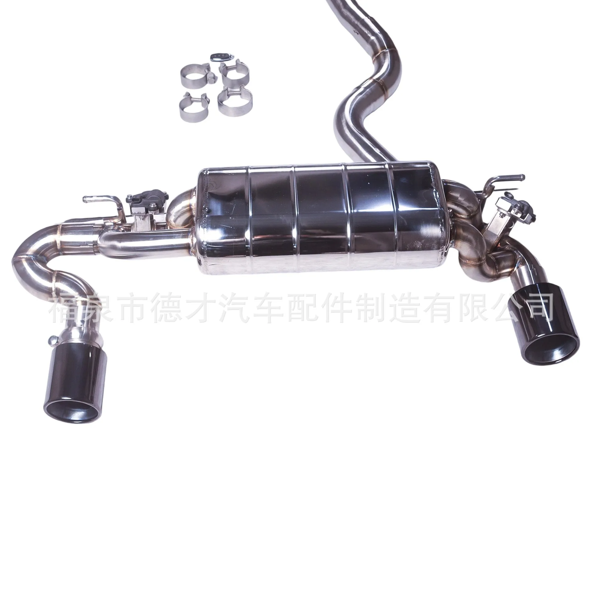 Suitable for 17 BMW 220 F22 B48 2.0T changed to GFC mid-tail exhaust system exhaust pipe sound wave