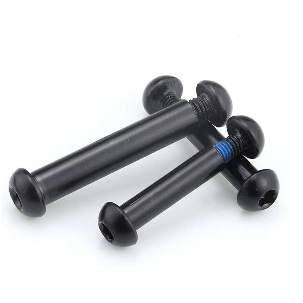 Kalosse M8X17-67MM Bike Rear Shock Screws Full Suspension Mountain Bike Bolts Carbon Steel Strong Screws