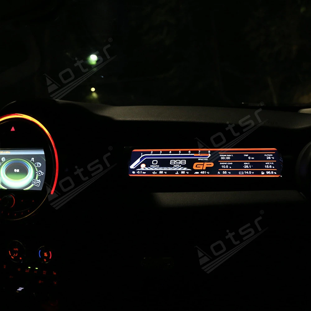 The Lastest LCD Digital Cluster For BMW Mini F55 F56 F57 2015-2020 Dashboard Virtual Cockpit Speedometer Car Instrument Screen