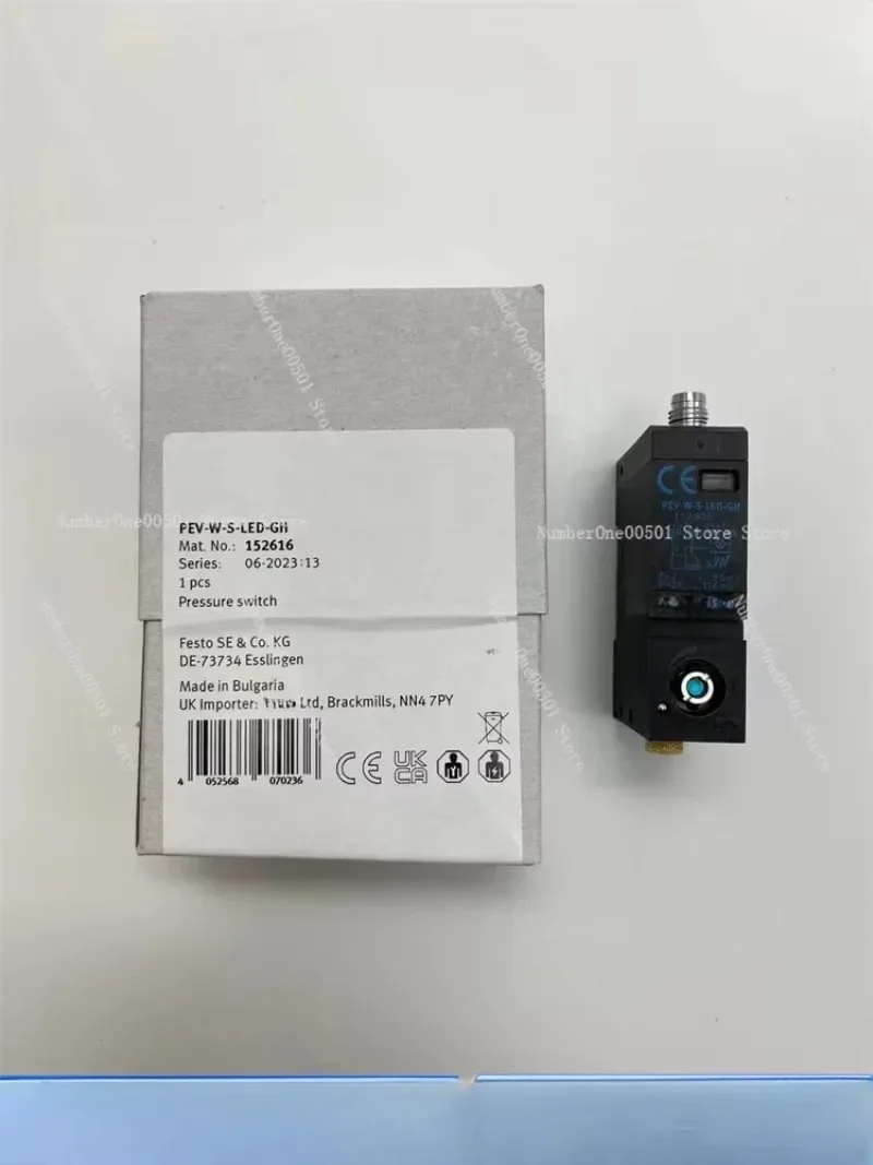 Pneumatic-electric converter pressure switch