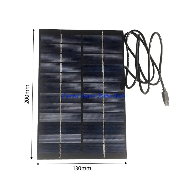 LXAF Thin Transportable Solar Device 12V for Backpacking and Car Excursions Power