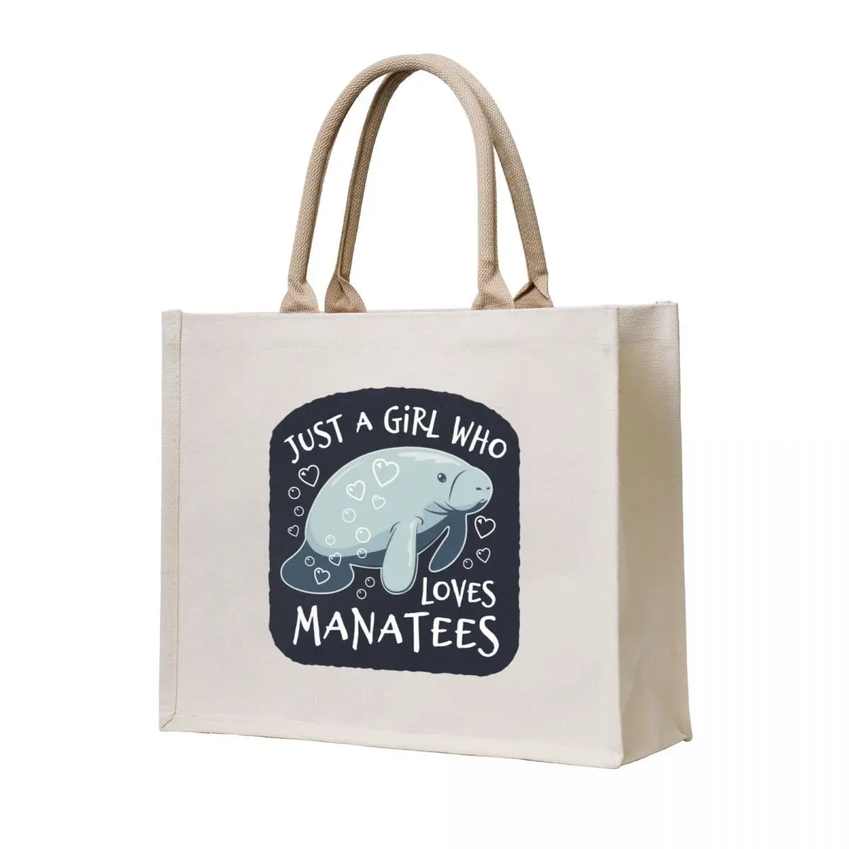 

Just A Girl Who Loves Manatees - Cute Manatee Tote Bag Women's bag tote bag women female Large bags for women