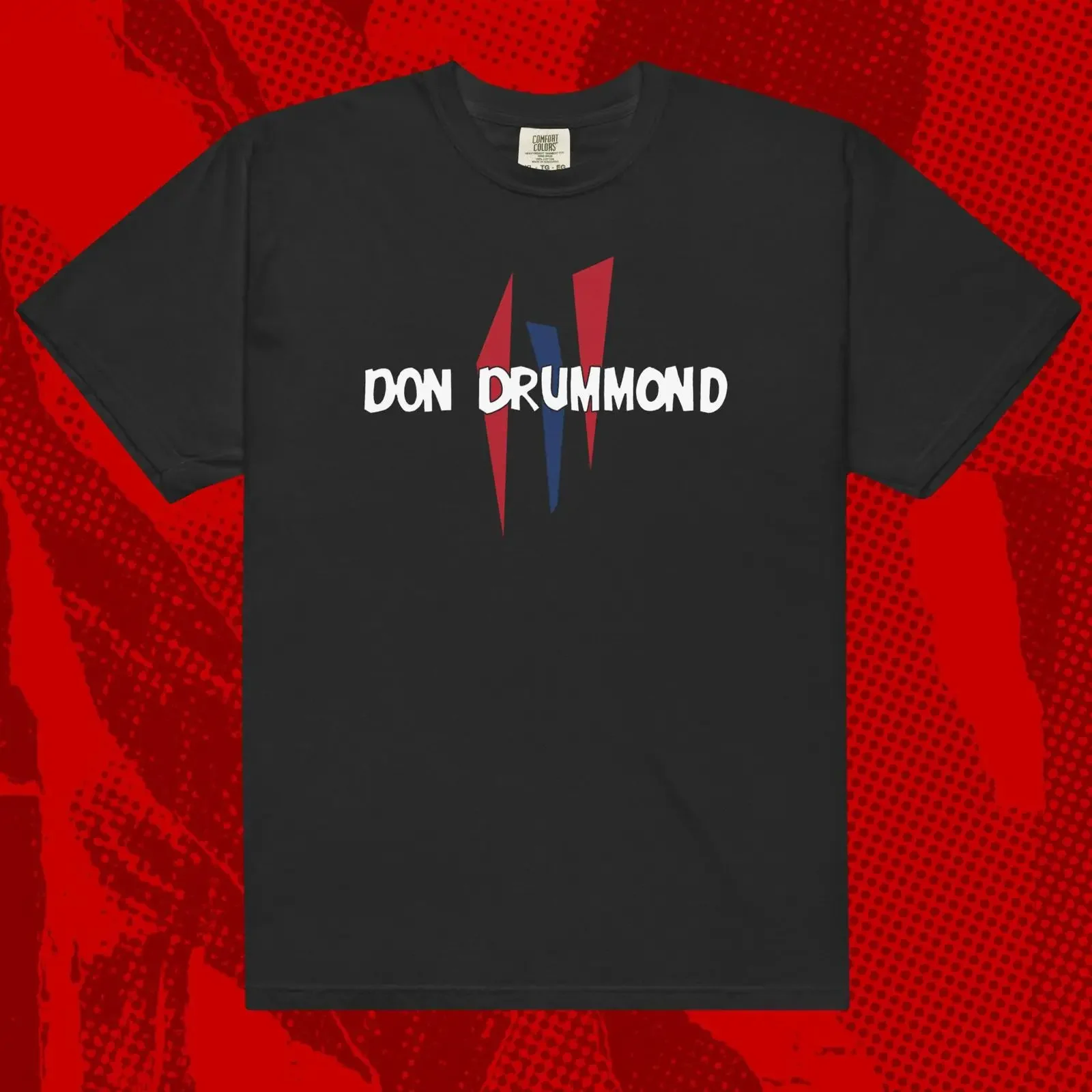 Camiseta Don Drummond Ska Rock Steady Reggae Skatalites Desmond Dekker vintage lavada unisex suave informal ligeramente desgastada
