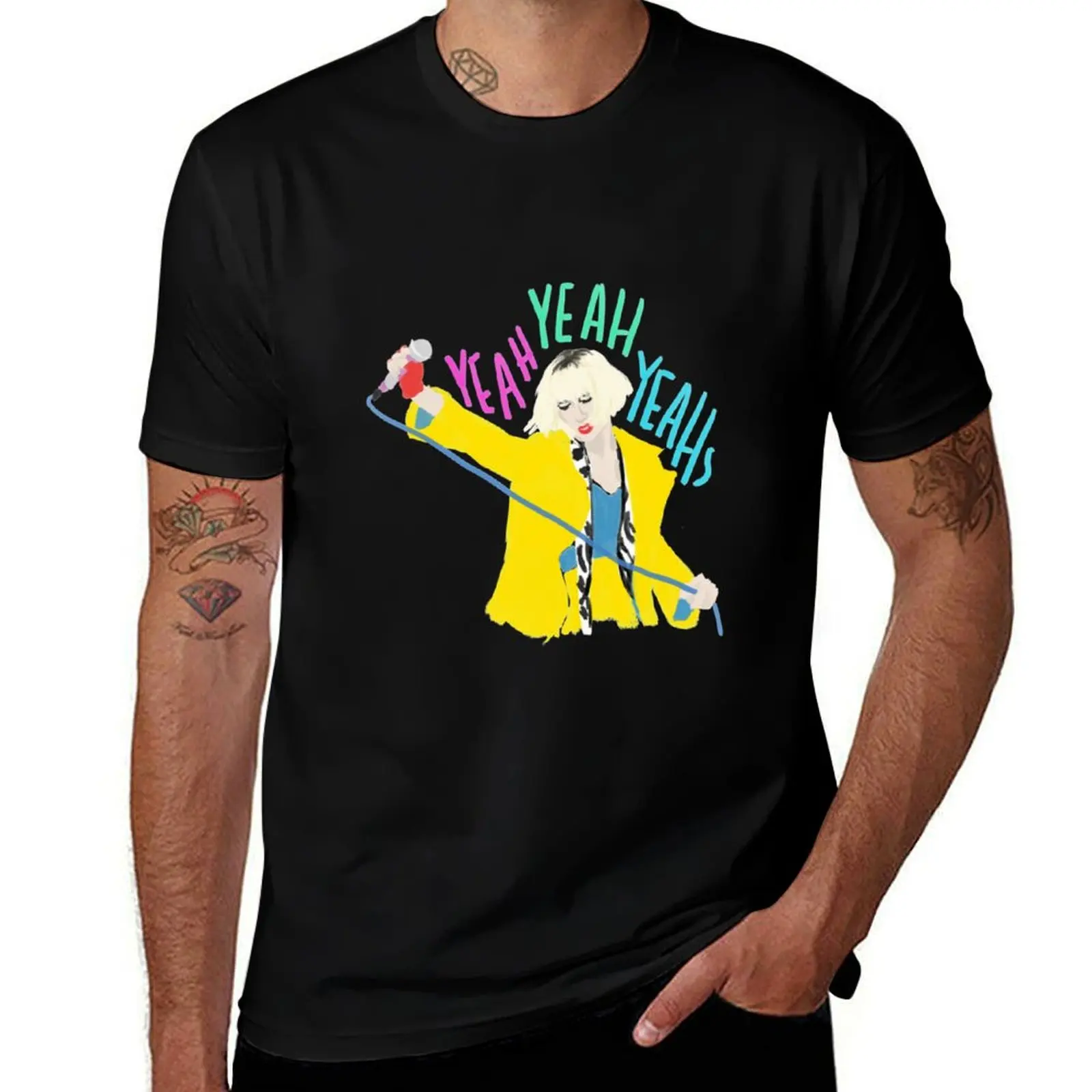 

Karen O Yeah Yeah Yeahs T-Shirt shirts graphic T-shirts man tshirts personalised clothes for men