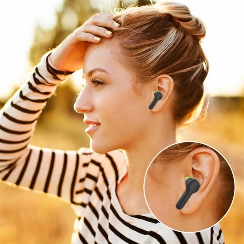 HX6A Silicone Wireless Earbuds Case Suitable for EchoBuds 2023 Anti-slip Dustproof Eartip Caps Earplug Cover Earphone Cushion