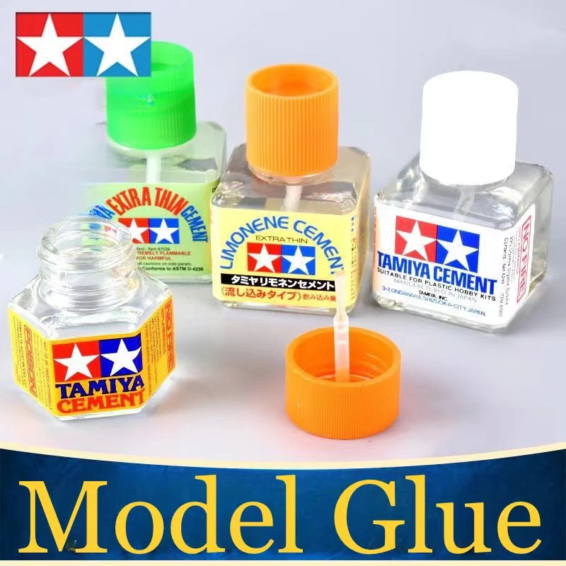 Tamiya Model Glue Slotting Glue Orange White Cover Gundam Model Glue Quick Drying Green Cover 87003 87038