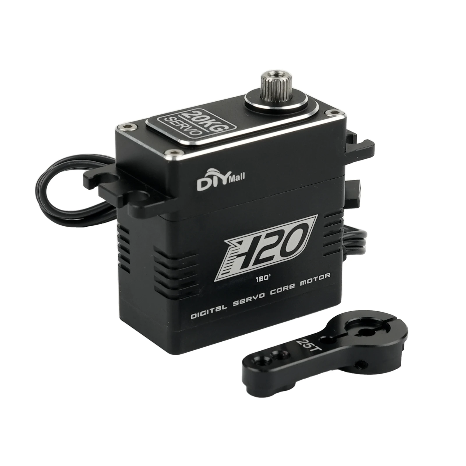 BLS-H20 20kg High Torque Digital Servo 8.4V Steel Gear Full CNC Shell Motor for 1/8 1/10 1/12 RC Car Truck Vehicle Accessories