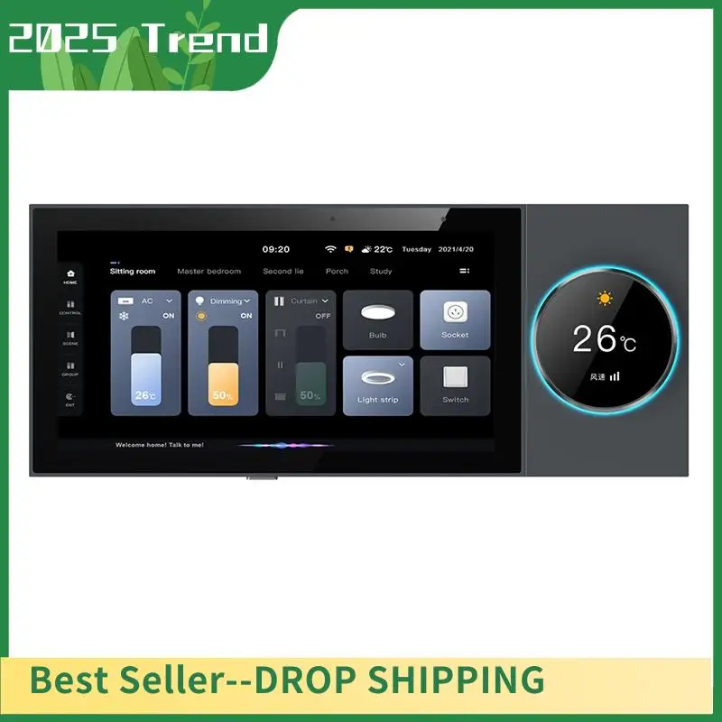 Mejores OFERTAS, Panel de Control Tuya, dispositivos Wifi Zigbee, puerta de enlace Tuya Zigbee integrada en Panel de Control de hogar inteligente Nspanel Tuya de 6 pulgadas