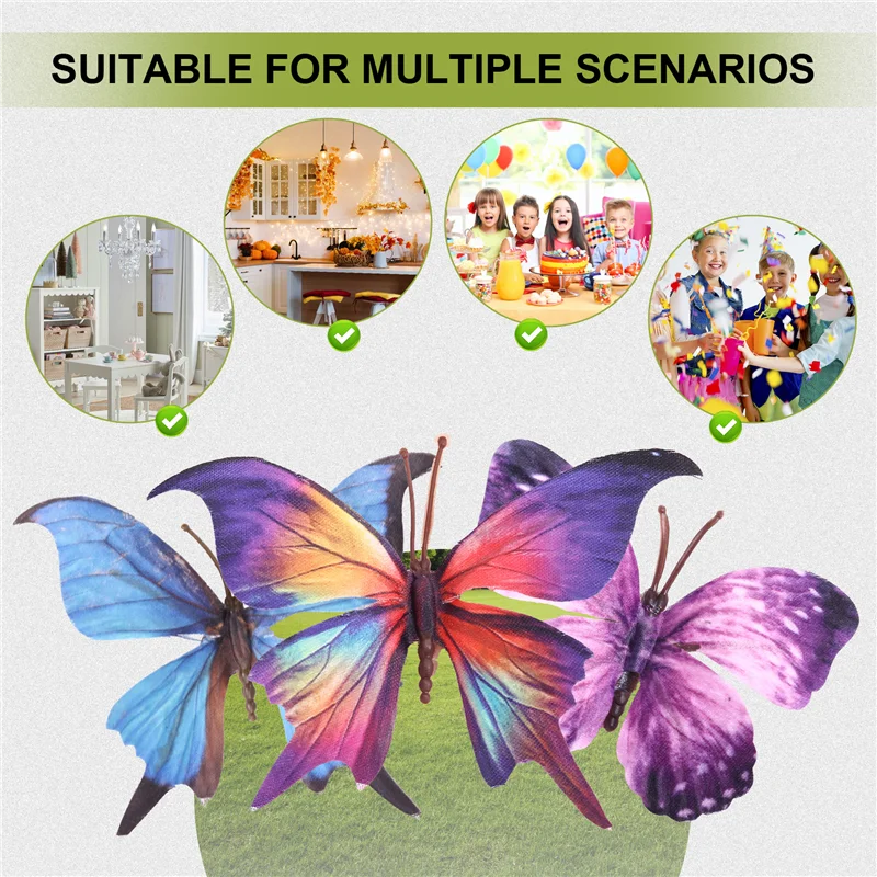 A05G-3D ملصقات حائط جدارية قابلة لإعادة الاستخدام تستخدم لتزيين الأسرة