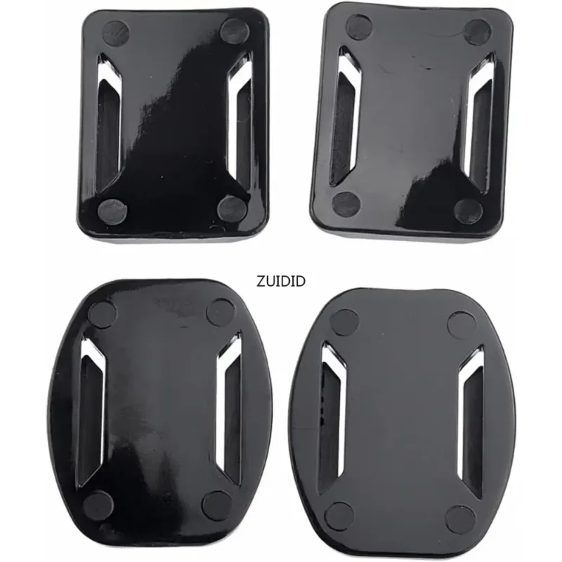 Zakrzywione płaskie samoprzylepne mocowania do GoPro Go Pro Hero 12 11 10 9 8 Xiaomi Yi 4K SJCAM Akcesoria do kamer akcji w kasku — zdjęcie 4