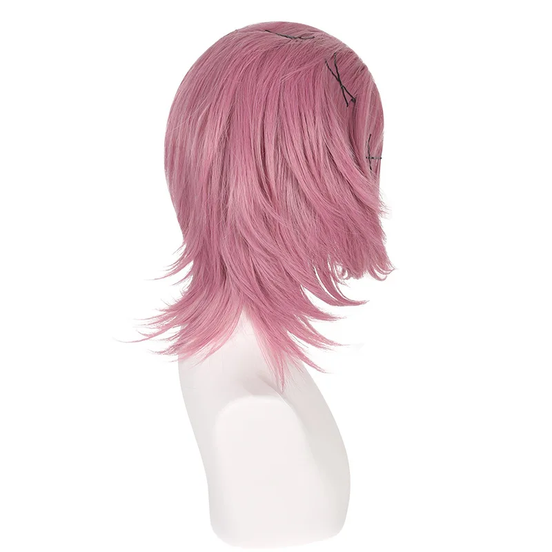 Windjacke Cosplay Perücke von Miharu Kiryu Kurzes Haar für Windjacke-Charakter