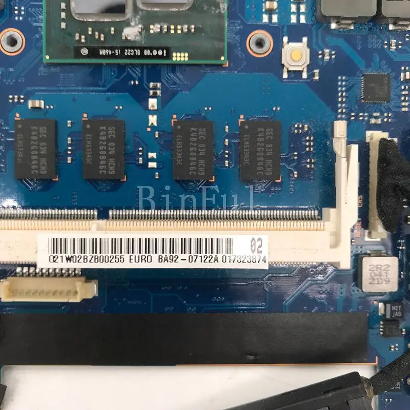 لسامسونج NP-SF310 BA92-07122A N11M-GE2-S-B1 اللوحة الأم للكمبيوتر المحمول مع SLC22 I5-460M وحدة المعالجة المركزية 100% تم اختبارها بالكامل وتعمل بشكل جيد