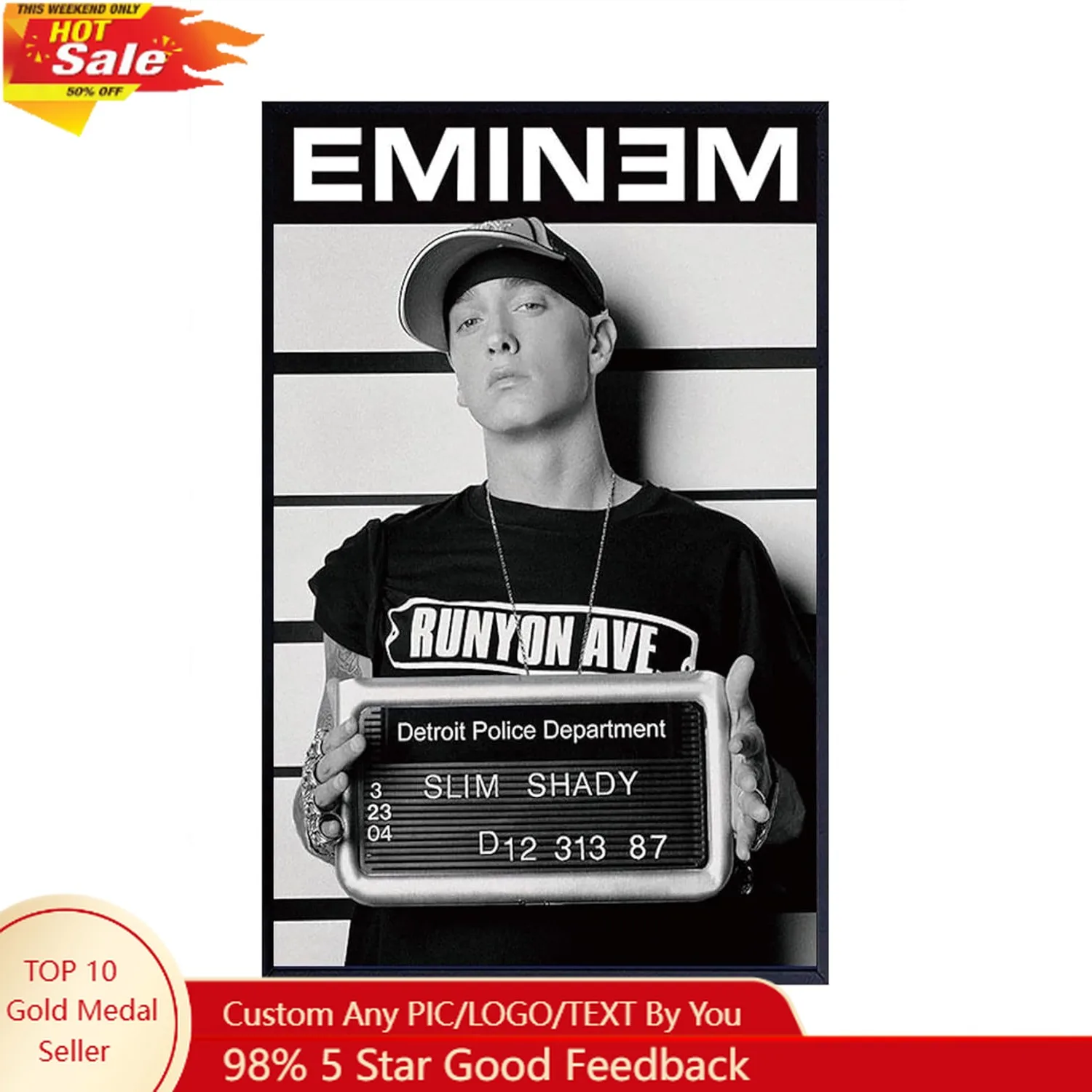 

Eminem Hip-hop rock Singer Warm carpet Blanket Custom blankets