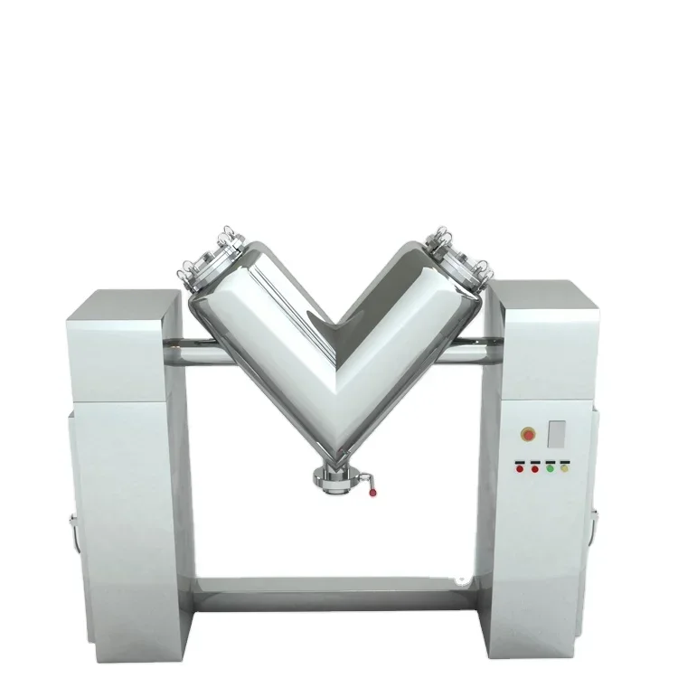 Máquina misturadora de pó 3D de moinho de bola de alta eficiência 50L para cosméticos plásticos de alimentos químicos - equipamentos industriais usados