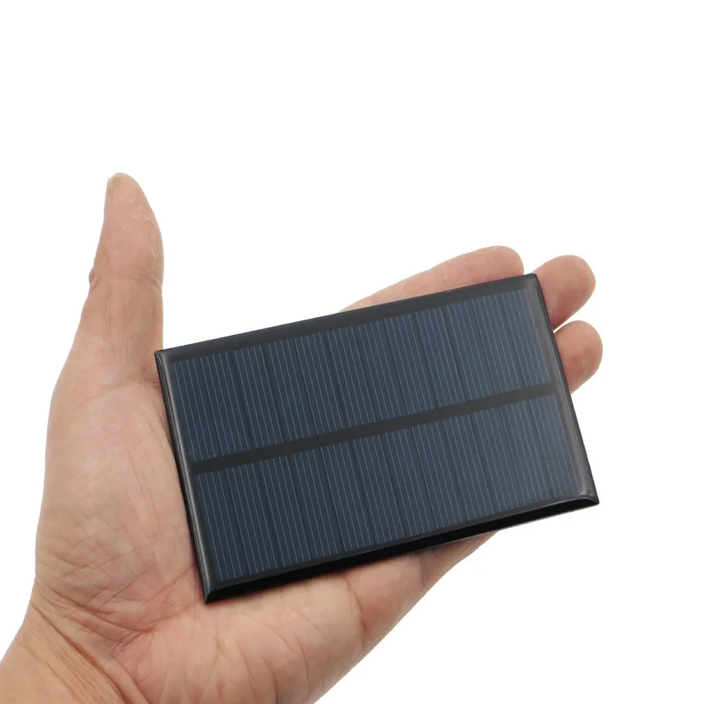 6V 1W Small for Solar Panel Set 3pcs for Educational Experiments DIY Electronics Polysilicon Solar Cell Module 110x60mm
