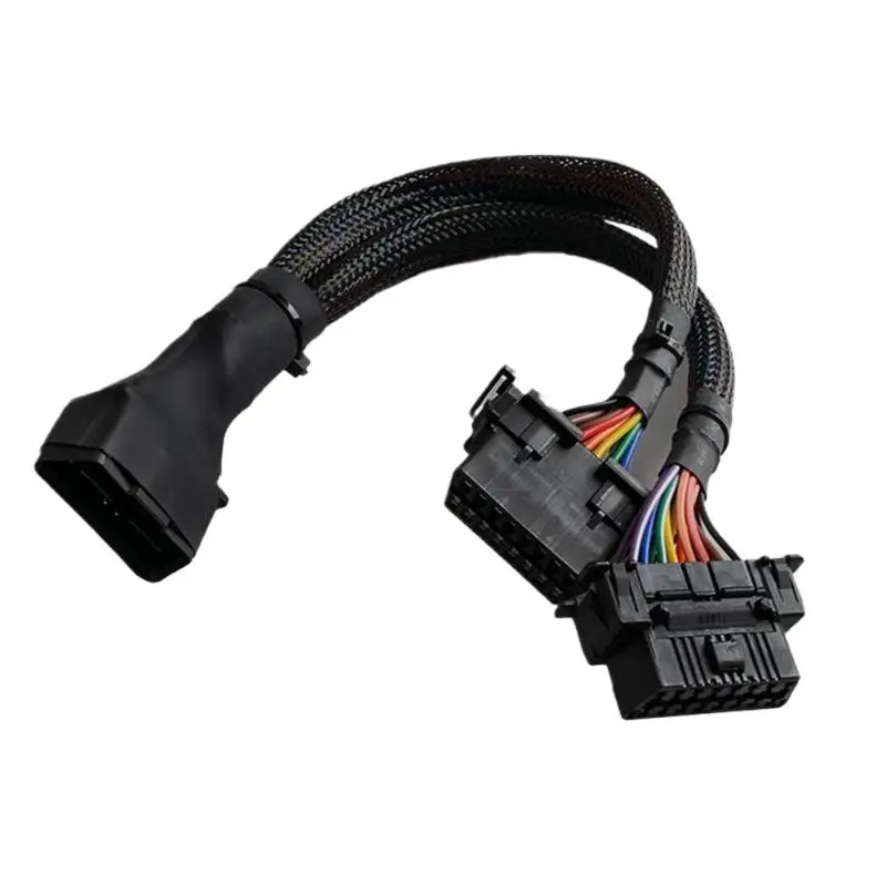 cabo-extensor-obd2-macho-para-duas-femeas-em-Angulo-de-90-graus-com-16-pinos-adaptador-conversor-1-em-2
