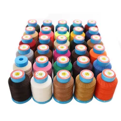 0.45mm 200 Meters Long Round Polyester Waxed Thread Leather Sewing DIY Stitching Purse Craft Bracelet Jewelry String 30 Colors