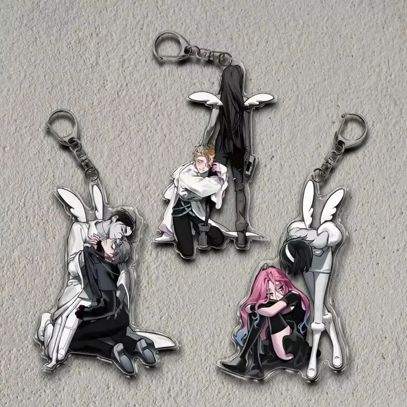 Anime Alien Stage Acrylic Keychain For ALIEN STAGE MIZI SUA TILL IVAN HYUNA LUKA Gifts Cosplay Props Gifts