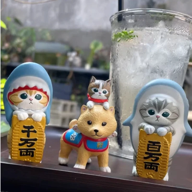 

Mofusand Lucky Cat Blind Box Figure Cute Kawaii Anime Model Bedroom Desktop Decoration Ornaments Toys Girls Surprise Birthday