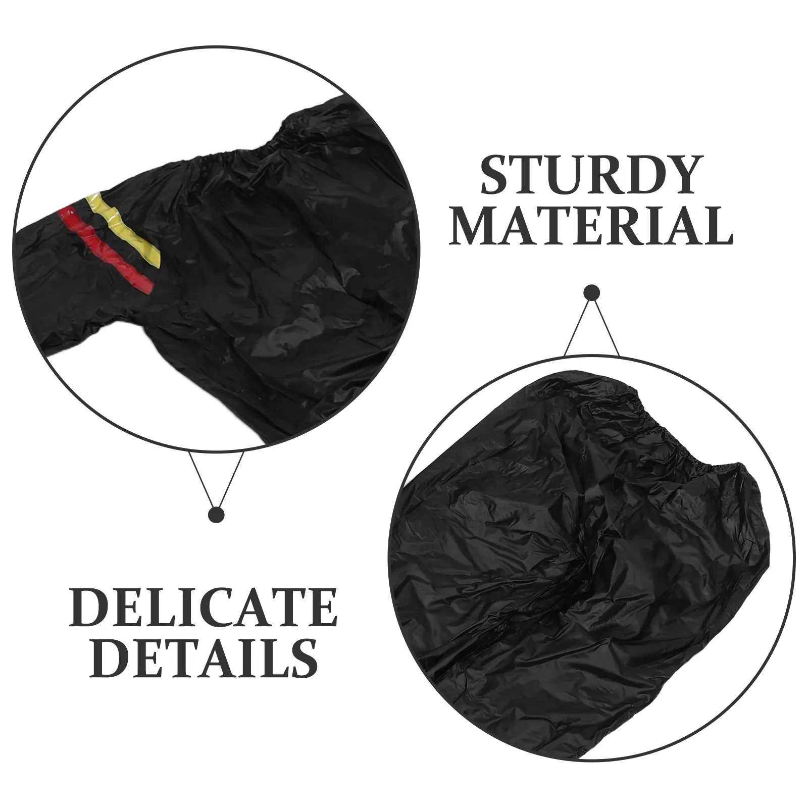 1Set Women Sauna Sweat Suit Set Full Body Fitness Workout Tracksuit Elastic Collar Waist Ankles Black Sweat Clothing for Gym view 6