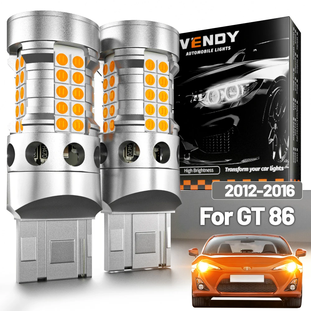 

2 шт. светодиодные указатели поворота для Toyota GT 86 2012-2016, поворотные фонари 2013 2014 2015, аксессуары Canbus