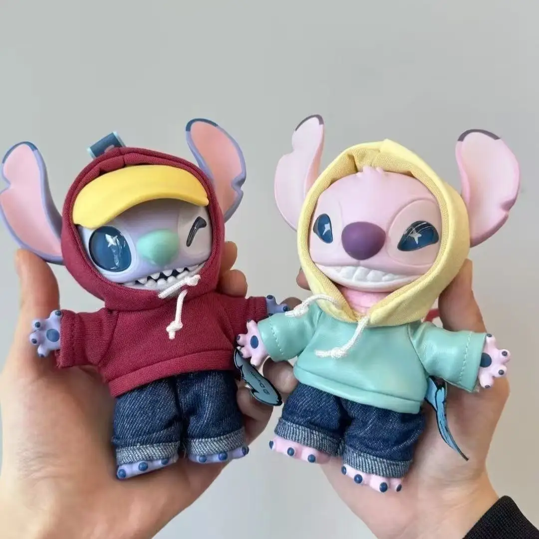Stitch Gen Z Street Series Blind Box Figuur Leuke Stitch Vinyl Pop Pluche Figuur Ornament Speelgoed Collectie Cadeau Kind Kerstcadeau